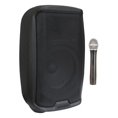 Gemini Set karaoke AS TO GO SERIES As 2108Togo Black 250W 1126021 Bluetooth RCA, Aux, TRS, USB, SD Card