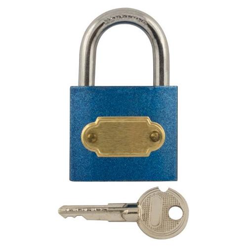 Oreca Lucchetto chiave con arco normale Blu 0074422 23