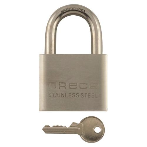 Oreca Lucchetto chiave con arco normale Acciaio spazzolato 0074425 60