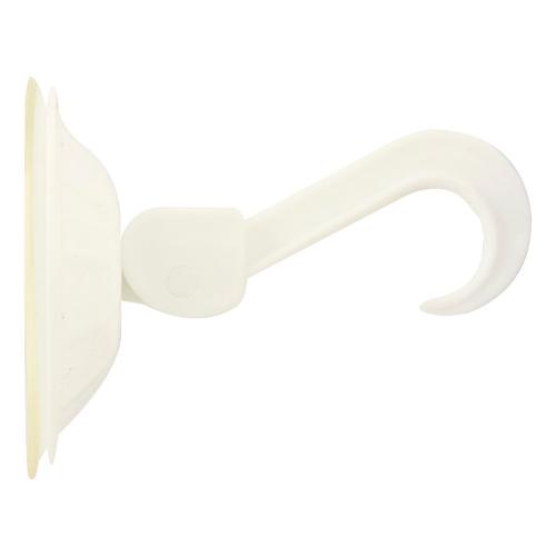 Oreca Gancio a ventosa Bianco (5,5x6,8 cm) 0013001 03 1 pz