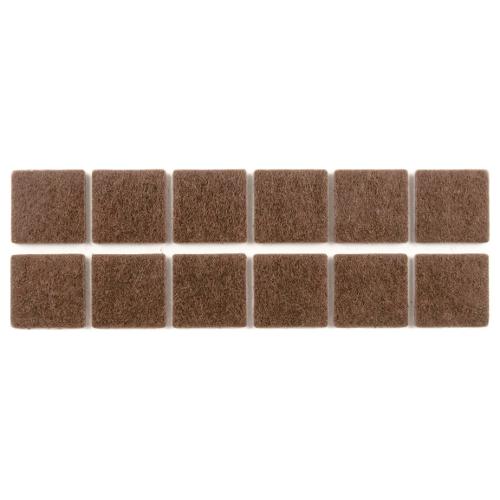 Oreca Feltrini quadri adesivi (2,5x2,5 cm) Marrone 0013562 SU