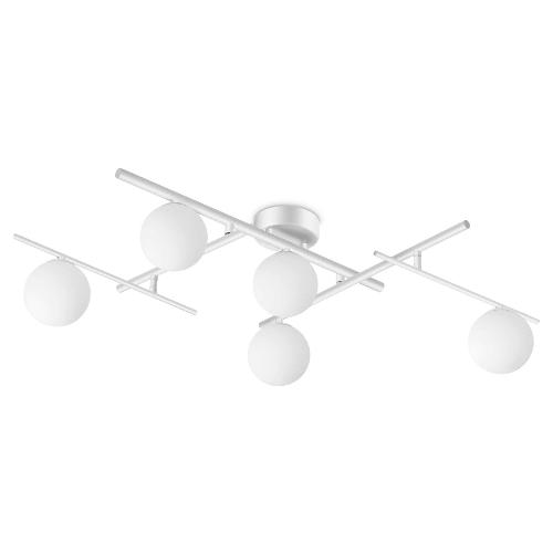 Ideal Lux Plafoniera ATLAS pl5 Bianco (106x26,5x54,5cm) 328225 5 luci - G9 - Max 20W