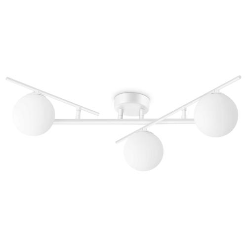 Ideal Lux Plafoniera ATLAS pl3 Bianco (50x16,5x50cm) 328201 3 luci - G9 - Max 12W