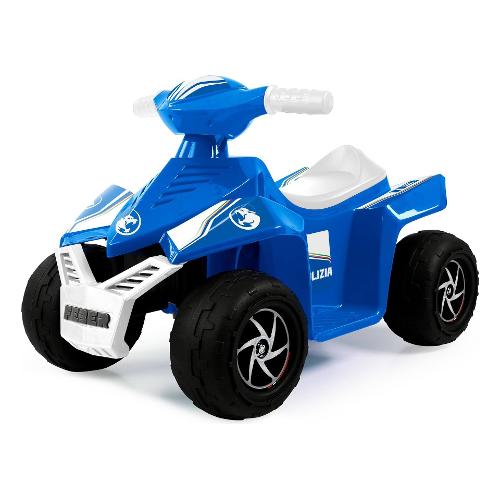 Feber Moto Quad  6V (69,5cm) POLIZIA Azzurro FEN42000