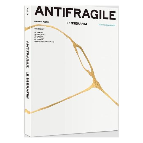 Audio CD Antifragile Frozen Aquamarine - Le Sserafim SUCM3 2