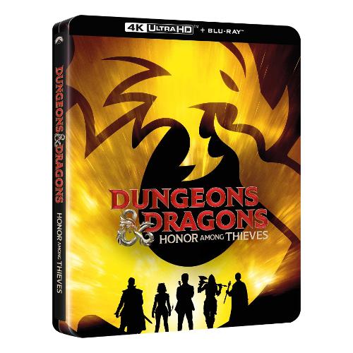 Plaion Blu Ray 4K Dungeons & Dragons - L'Onore Dei Ladri (4K Ultra Hd+Blu-Ray) (Steelbook) - John Francis Daley, Jonathan M. Goldstein 1121230