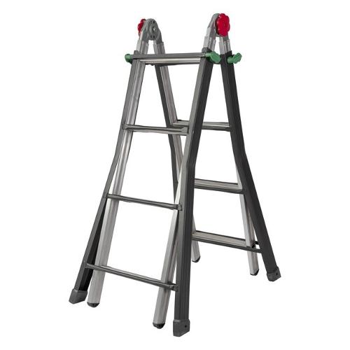 Sicos Scala trasformabile 4 + 4 gradini Dinamica Auto Acciaio 147 400