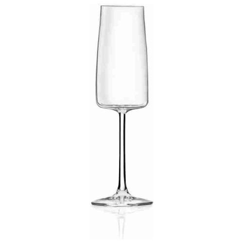 Rcr Set calici Flute 6 pz (300ml) ESSENTIAL Trasparente 272870