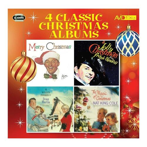 Audio CD Four Classic Christmas Albums 2 - Bing Crosby Frank Sinatra Dean Martin Nat King Cole AMSC1219