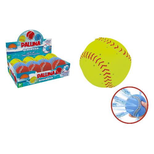 Globo Palla Splash Baseball (8cm) W’TOY Assortito 42323