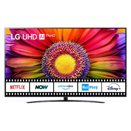 Lg Tv 86" SERIE UR81 Smart TV UHD Black 86UR81006LA API
