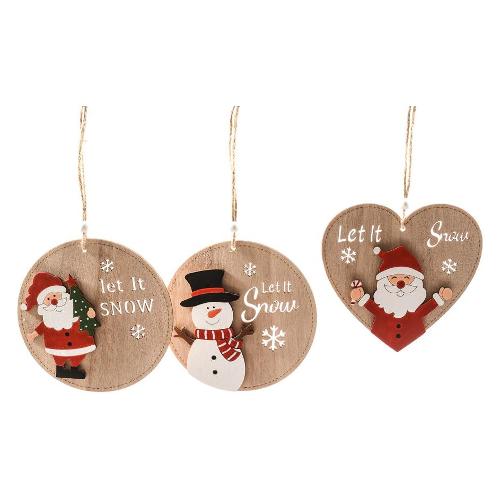Mercury Babbo Natale (11cm) Assortito Legno 62495