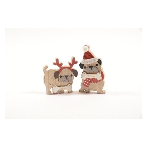 Mercury Cagnolino Natale (13,5x14cm) Assortito 41672