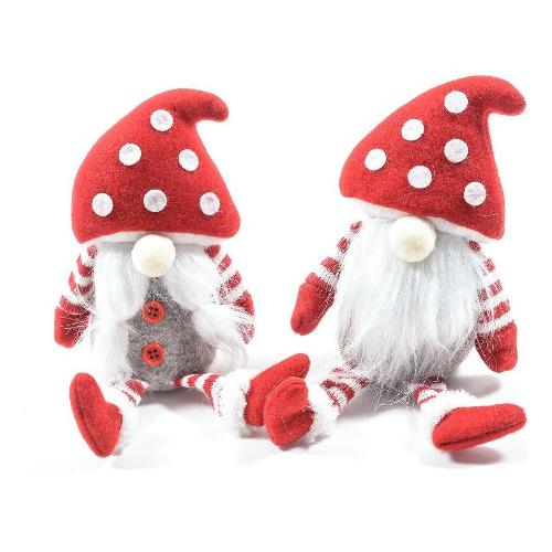 Mercury Babbo Natale fungo gambelunghe Assortito (9x6,5x18,5 cm) 29977