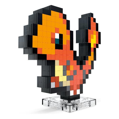 Mega Bloks Pixel Art Charmander ( 349 pz ) POKÉMON 13a+ HTH76