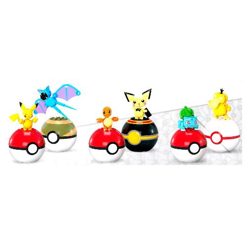 Mega Bloks Pokéball Duo pack ( 40 pz ) POKÉMON 6a+ Assortito HPX11