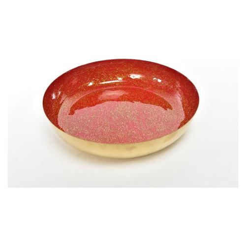 Mercury Centro tavola Vetro (30x6,5cm) Rosso 62096