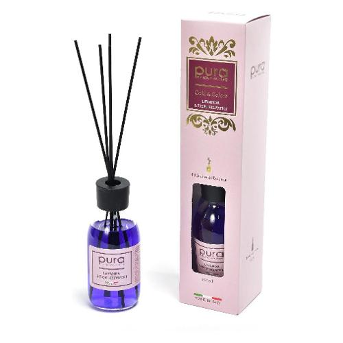 Mercury Profumatore a sticks (250ml) Lavanda e fiori selvatici PURA GOLD&COLORS 56058