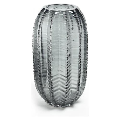 Mercury Vaso Vetro (15x28cm) Grigio 14348