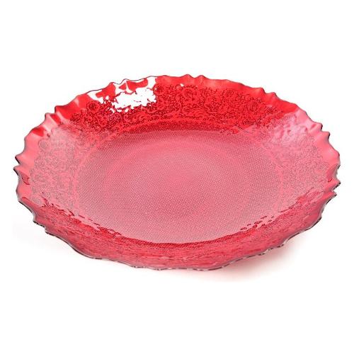 Mercury Centro tavola Vetro (40cm) Rosso 66926