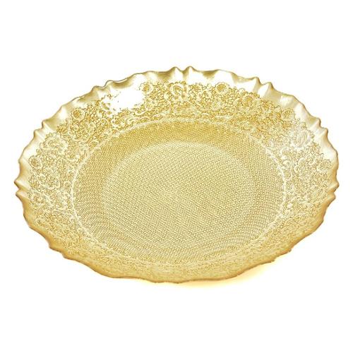 Mercury Centro tavola Vetro (40cm) Campiglio Oro 67022