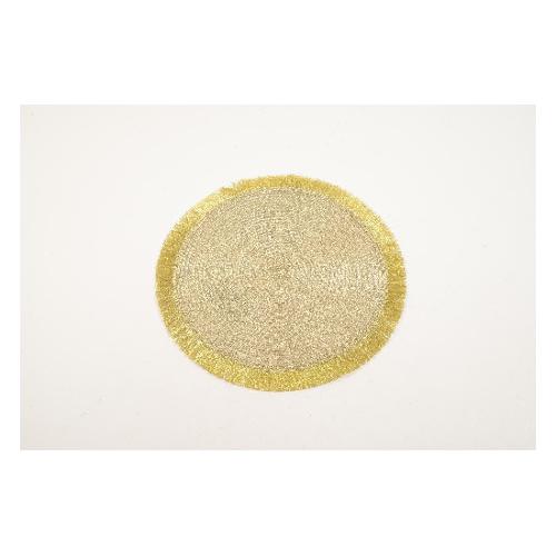 Mercury Sottopiatto Plastica (38cm) CHRISTMAS Oro 44604