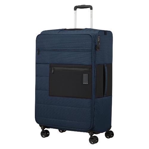 Samsonite Trolley morbido espandibile 4 ruote (47x77x32 cm) VAYCAY navy blue 145452 1598