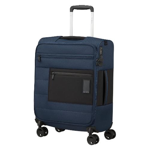 Samsonite Trolley cabina morbido 4 ruote (40x55x20 cm) VAYCAY navy blue 145449 1091