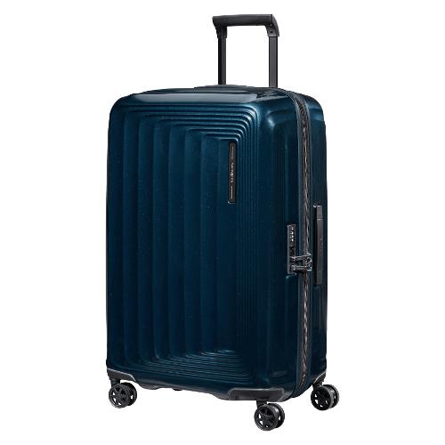 Samsonite Trolley rigido espandibile 4 ruote (45x28x69 cm) NUON metallic dark blue 134400 9015
