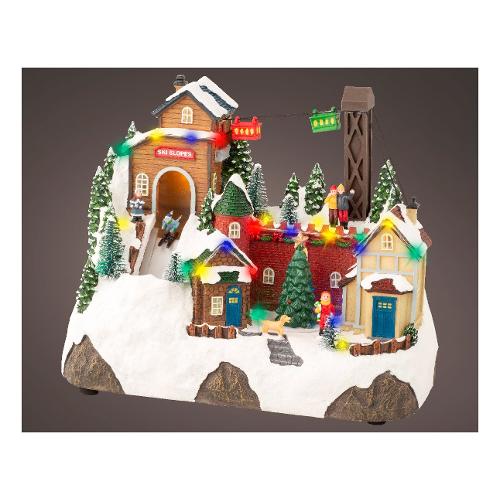Kaemingk Funivia con luci (29,5x17,5x24 cm) 487850