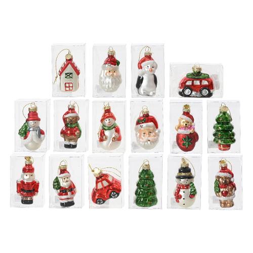Kaemingk Addobbo (7cm) Assortito Vetro 121768