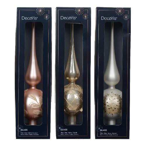 Kaemingk Puntale albero di natale (31 cm) Soft Pink assortito 170160