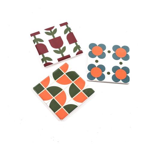 Mercury Sottobicchiere Colore Assortito (10x10 cm) 07371