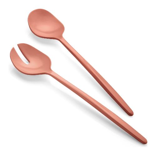 Guzzini Set posate insalata 2 pz Plastica (29cm) TIERRA Terracotta 106101264