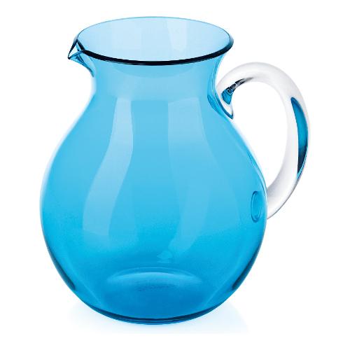 Guzzini Caraffa plastica riciclata (2Lt) BALLOON Turchese 12810048