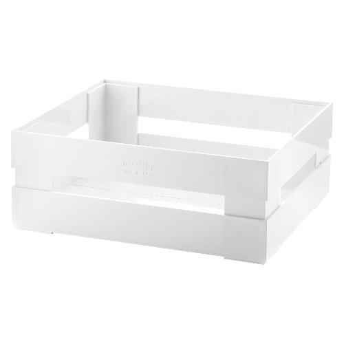 Guzzini Cassetta multiuso Eco Kitchen (22,5x15,5x8cm) TIDY & STORE Bianco latte 16930311