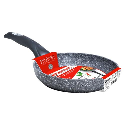 Aeternum Padella Alluminio antiaderente (32cm) MADAME PETRAVERA Grigio pietra AP000151