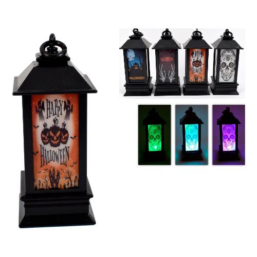 Due Esse Christmas Lanterna 13cm Luminosa Decorazione Halloween Assortito XHW19000221