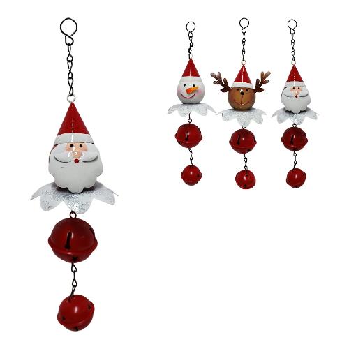 Due Esse Christmas Soggetto appendibile con campanellini colore assortito (20 cm) XNA23032571