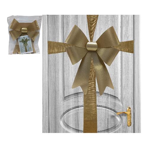 Due Esse Christmas Fiocco decorativo 1 pz Porta Ingresso Oro (50x60 cm) XNA24002471