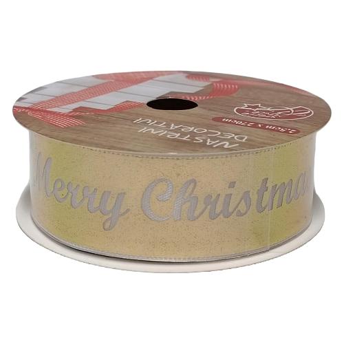 Due Esse Christmas Nastro decorativo Oro Assortito (270x2,5 cm) XNA23061341