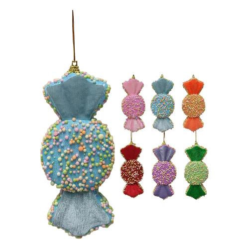 Due Esse Christmas Decoro Appendibile Caramella 15cm Assortito XNA23044661