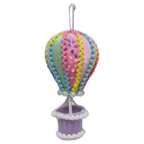 Due Esse Christmas Decoro Appendibile Mongolfiera 13cm Assortito XNA23051961
