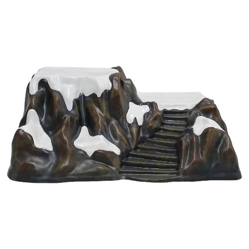 Due Esse Christmas Scenario Montagna innevata per decorazioni assortito (42x22x17 cm) XNA23030001