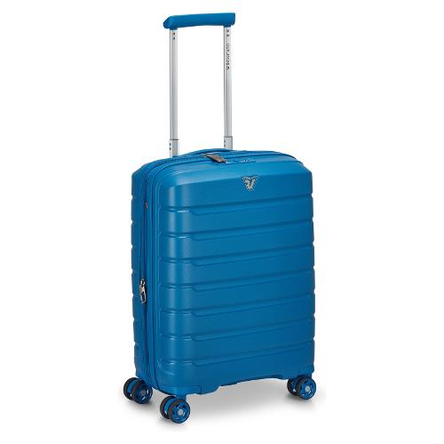 Roncato Trolley cabina rigido espandibile tg. S (50Lt) 4 ruote (40x20x55cm) B-FLYING denim 41818388