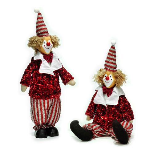 General Trade Clown Natalizio Rosso colore assortito (62 cm) 478634