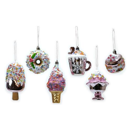 General Trade Decoro Pendaglio dolcetti, gelati rosa Assortito (14 cm) 401820