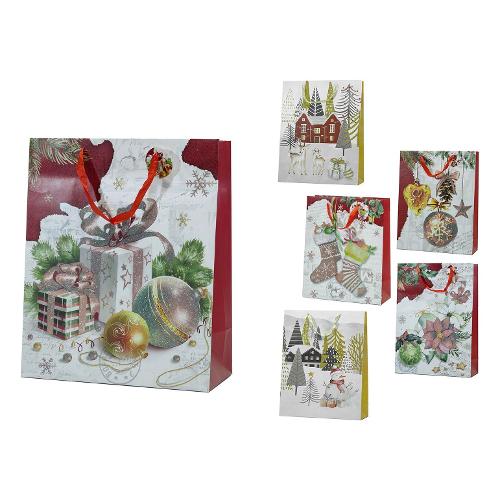 General Trade Shopper natalizio (40x20x50 cm) colore assortito 492508