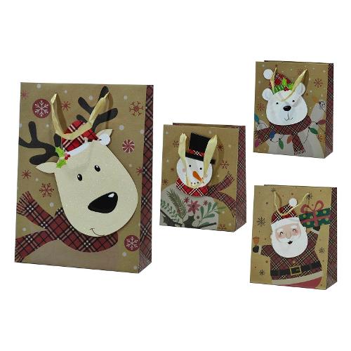 General Trade Shopper natalizio (30x12x42 cm) 3D colore assortito 492531