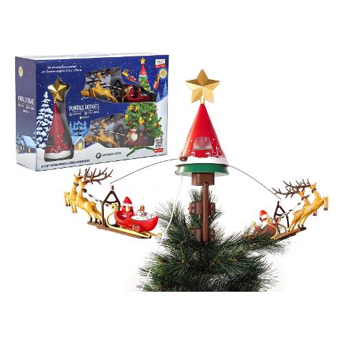 General Trade Puntale albero di natale Con slitta rotante 107001